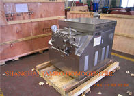 7.5 KW 250 L / H Homogenizer công nghiệp loại nhỏ, homogenizer 2 giai đoạn