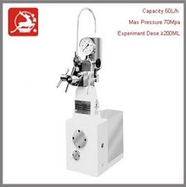 Homogenizer phòng thí nghiệm 60 L / H Capacity 70 Mpa Max áp suất và thiết kế chuyên nghiệp